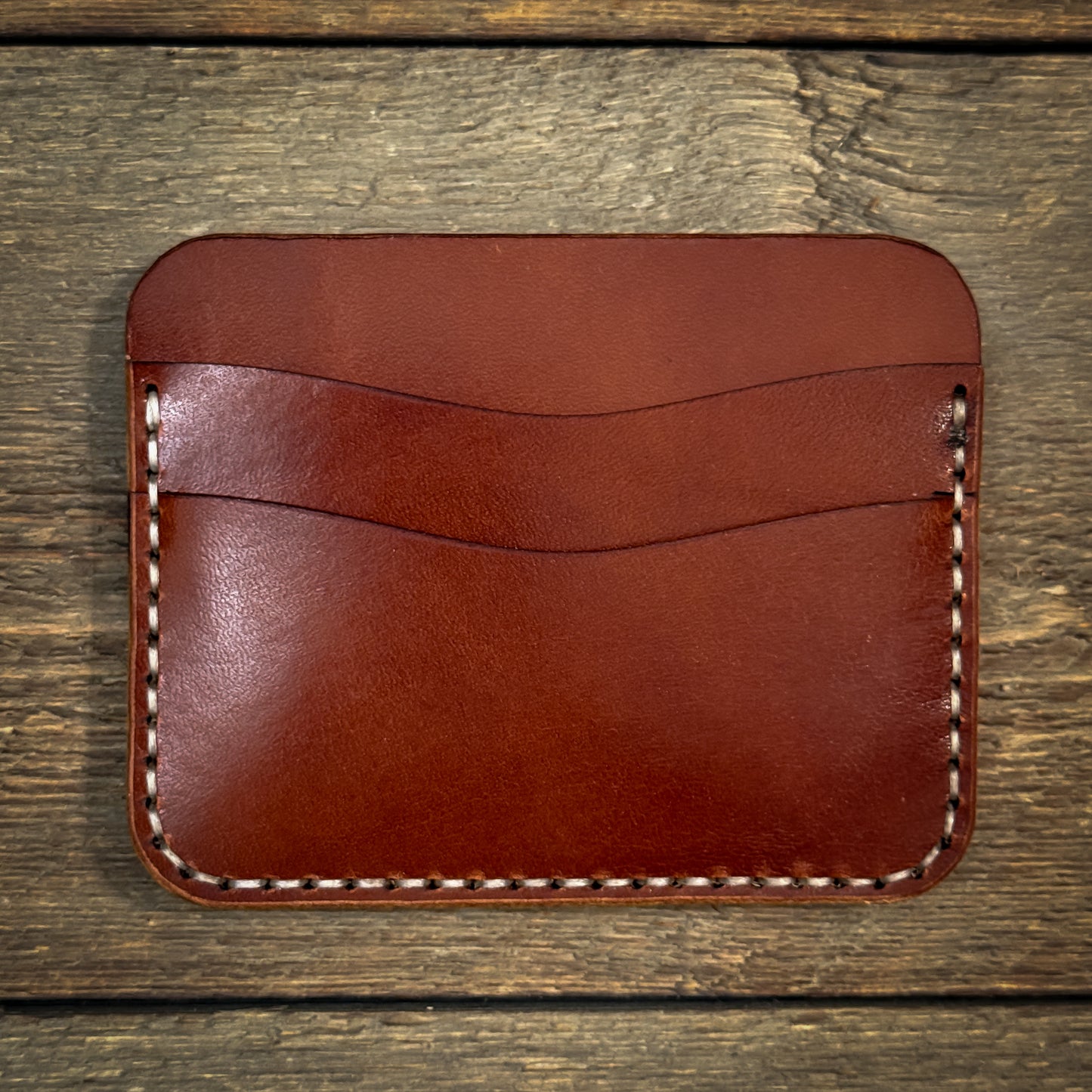 Minimalist Card Sleeve Wallet - Brown