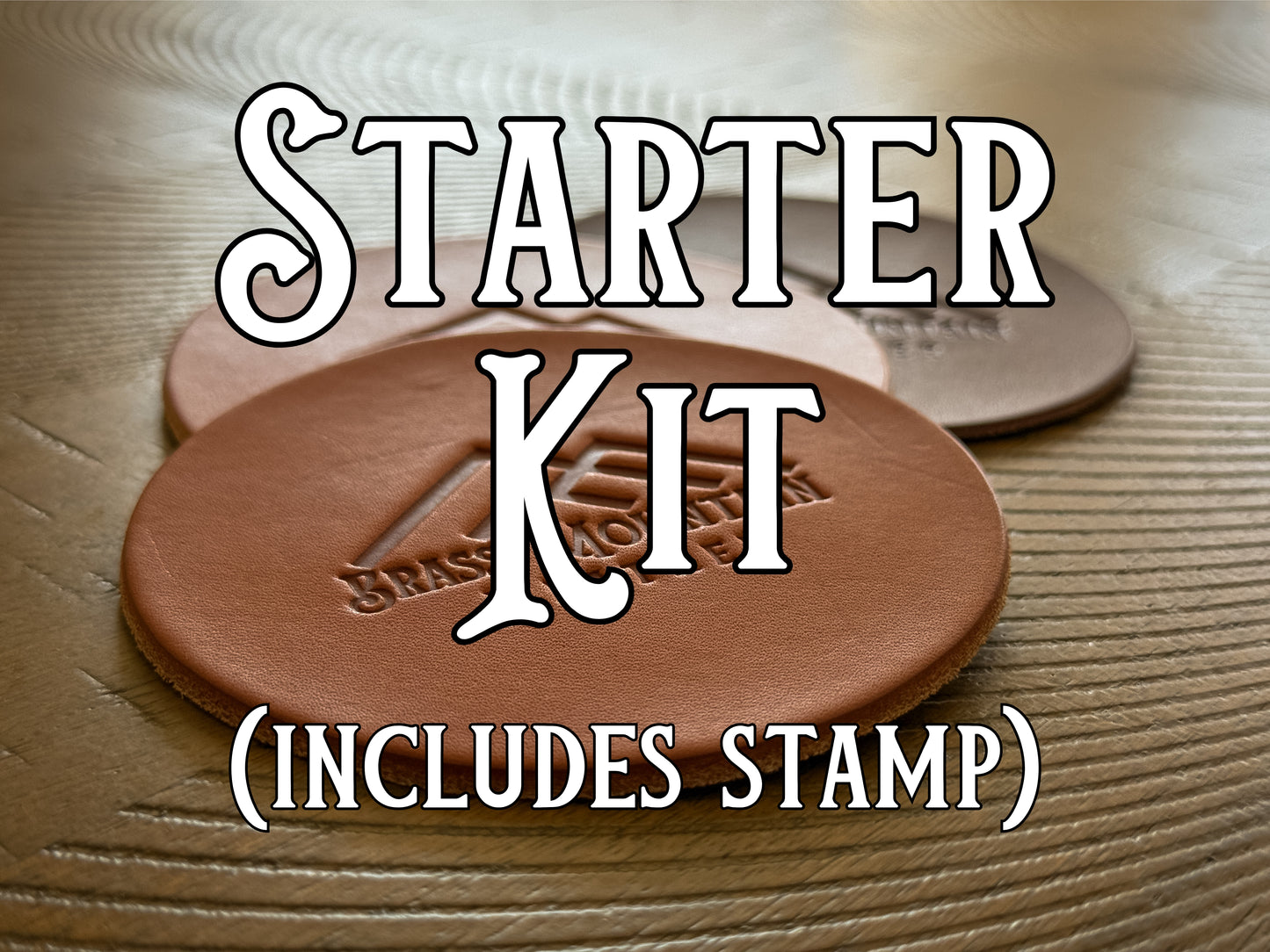 Custom Coaster Starter Kit (includes stamp)